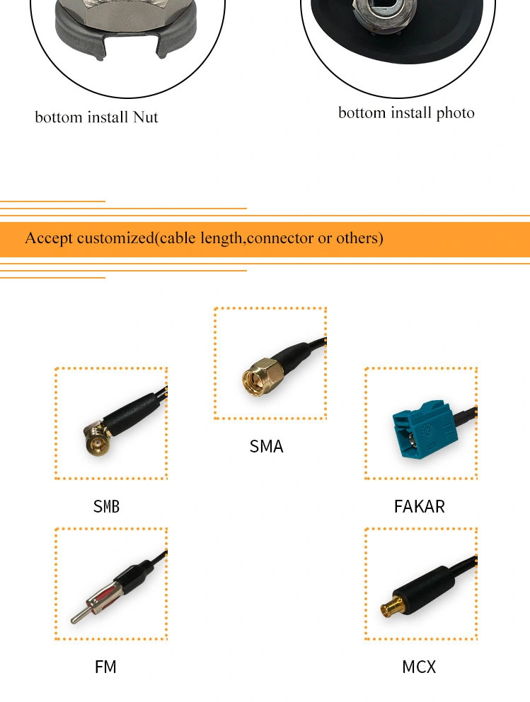 FM+GPS/DAB Radio Antenna Car Roof Communication Antenna