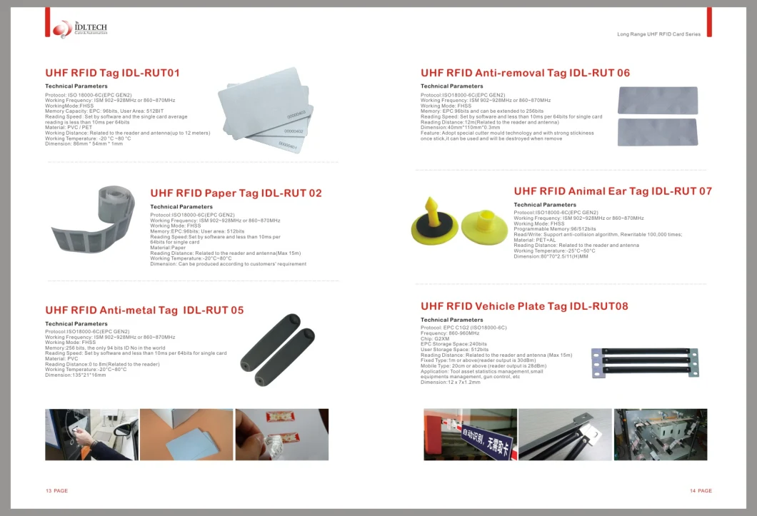 12m Integrated Long Range UHF RFID Reader for Non-Stop Parking System