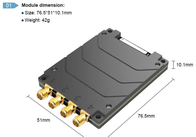 Long Range RFID Reader Serial Port Reader UHF M714 RFID Module