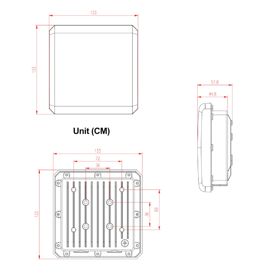 Free Sdk IP67 Waterproof Industrial Outdoor Use Fixex UHF RFID Reader 4.5dBi TCP IP Integrated RFID Reader