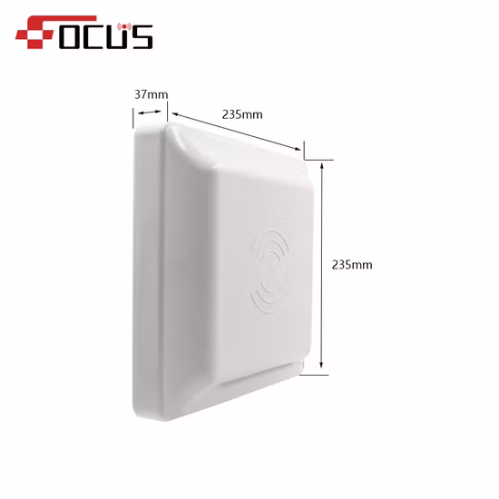 Lecteur RFID UHF WiFi extérieur sans fil longue distance haute performance de 5 mètres