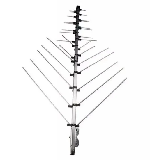 Antenne Yagi TV directionnelle extérieure claire 4K HD étanche UHF VHF à gain élevé