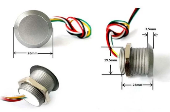 Extérieur étanche IP67 Wg26/34 125kHz Em Card Mini lecteur de carte d'identité RFID Lf